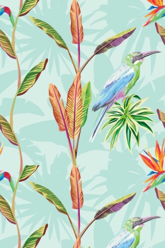 Ocean Hues unpasted wallpaper by Fancy Walls