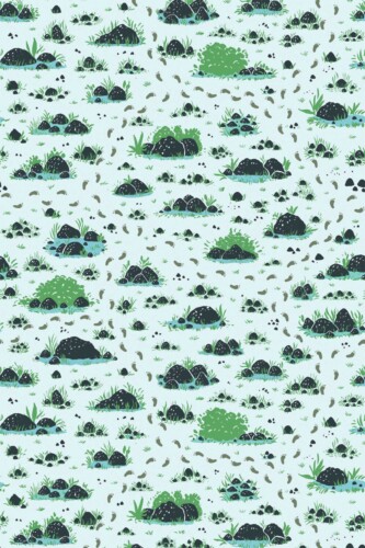 Fancy Walls A walk in Nature Green traditional wallpaper