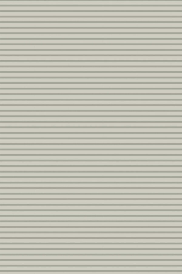 Pattern repeat of Green neutral striped removable wallpaper design