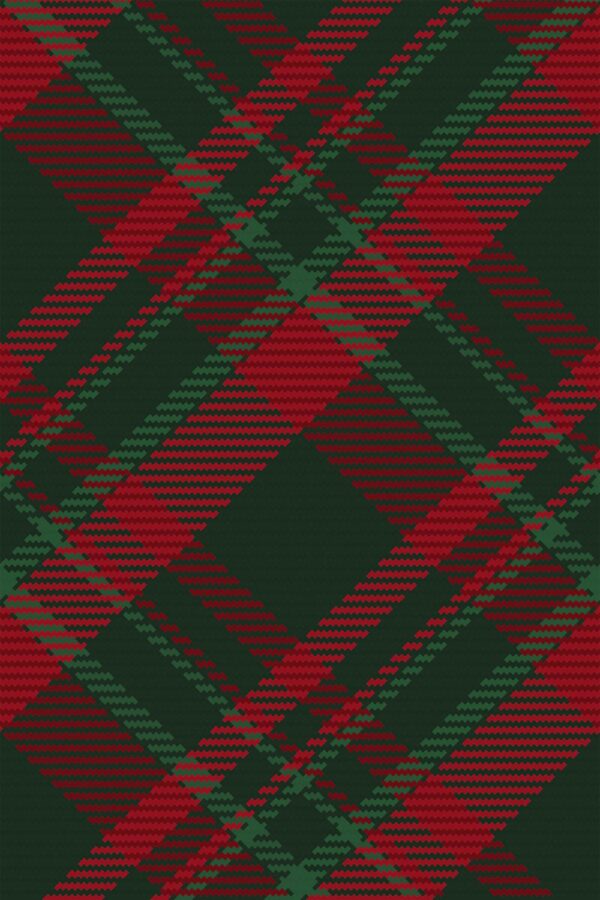 Green Plaid peel and stick wallpaper by Fancy Walls
