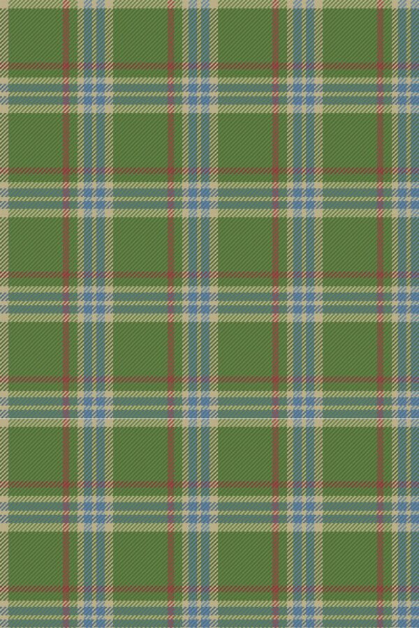 Green Plaid peel and stick wallpaper by Fancy Walls