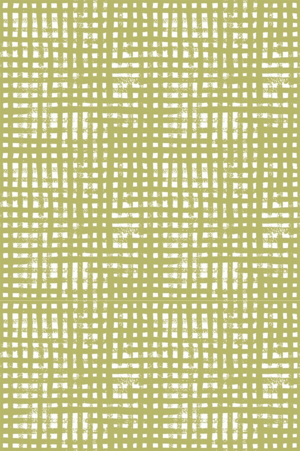 Fancy Walls Green Plaid self-adhesive wallpaper