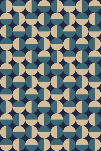 Peel and stick wallpaper featuring Circle Twist by Fancy Walls