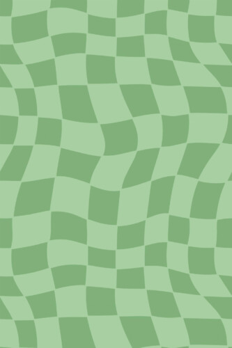Pattern repeat of Green trippy grid removable wallpaper design