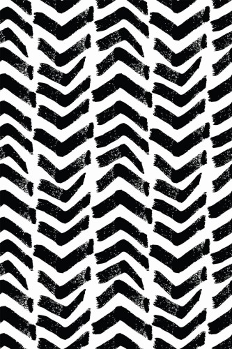 Pattern repeat of Grunge brush stroke herringbone removable wallpaper design