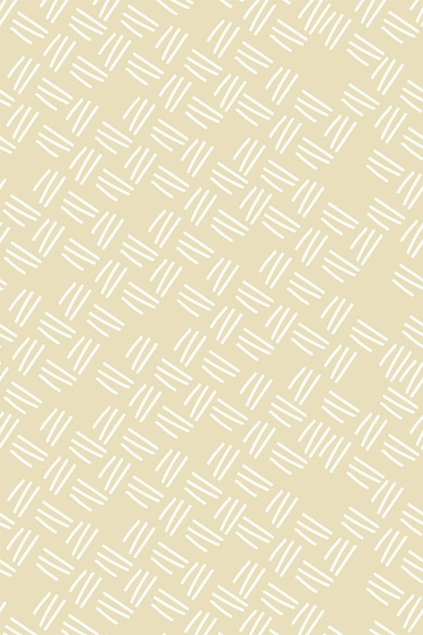 Pattern repeat of Hand drawn striped removable wallpaper design