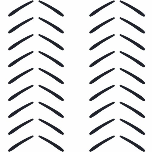 Black herringbone peel and stick wallpaper