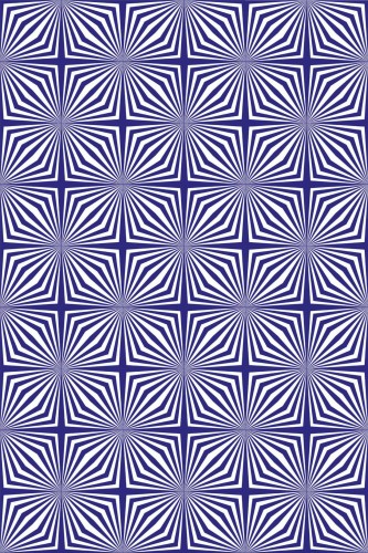 Pattern repeat of Illusion removable wallpaper design