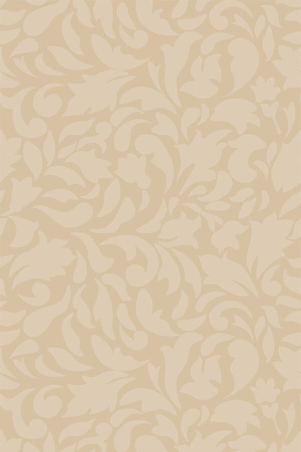 Blush Paisley Layne Botanical Wallpaper