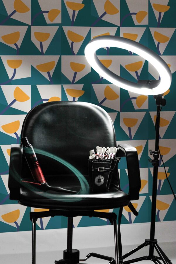 Fancy Walls Colorful Beauty peel and stick wallpaper