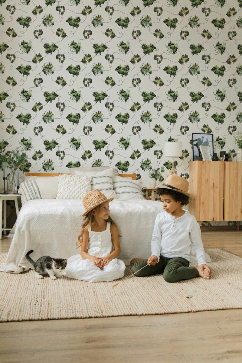 Traditional Timber Atlas Elegance wallpaper from Fancy Walls