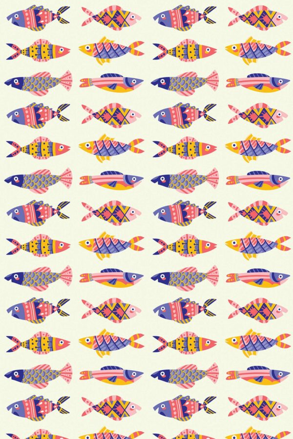 Nautical Café Spectrum traditional wallpaper from Fancy Walls