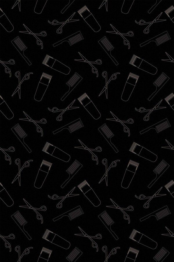 Traditional wallpaper Sable Stylist Chic from Fancy Walls