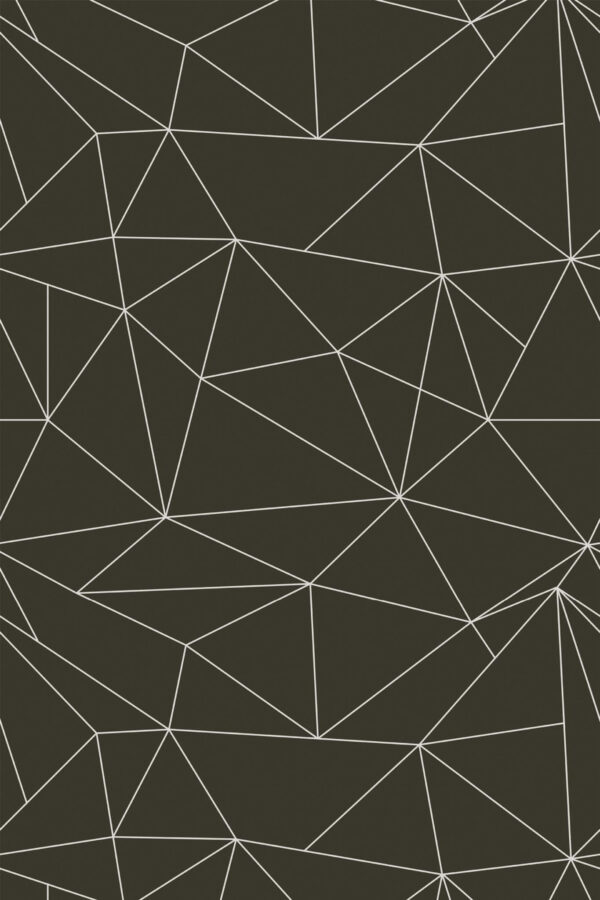 Pattern repeat of Minimalist geometric removable wallpaper design