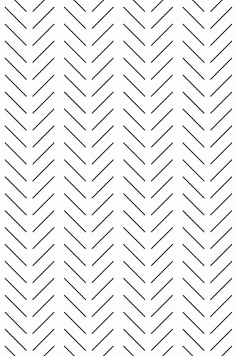 Pattern repeat of Minimalist herringbone removable wallpaper design