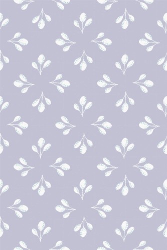 Pattern repeat of Minimalist leaf removable wallpaper design