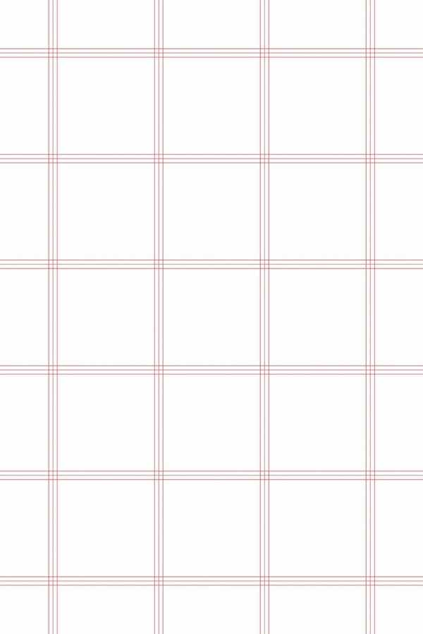 Pattern repeat of Minimalist plaid removable wallpaper design