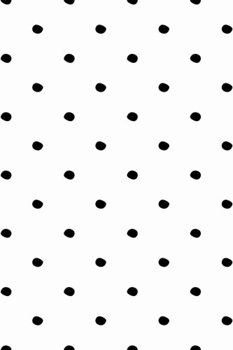 Pattern repeat of Minimalist polka dot removable wallpaper design