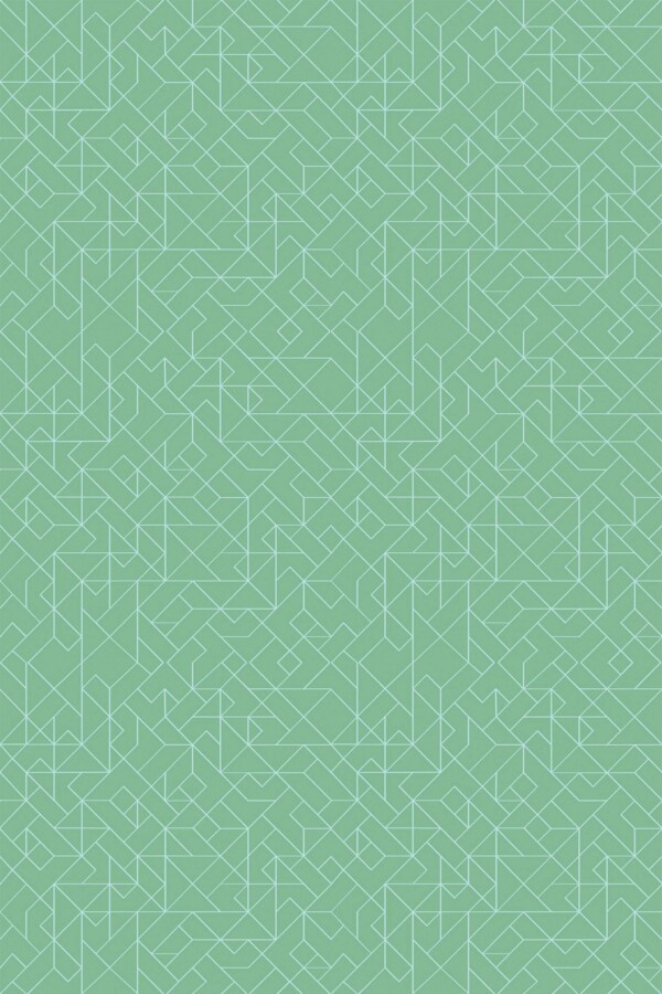 Dental Greens unpasted wallpaper from Fancy Walls