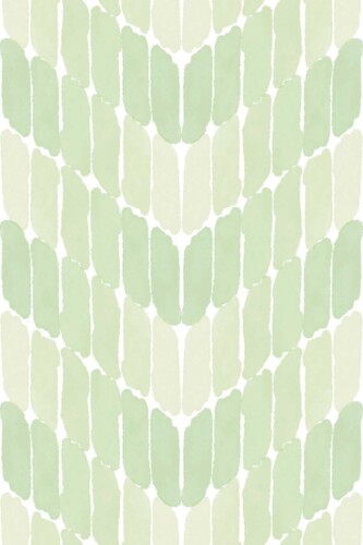 Fancy Walls Minty Paintstrokes Green Simple traditional wallpaper