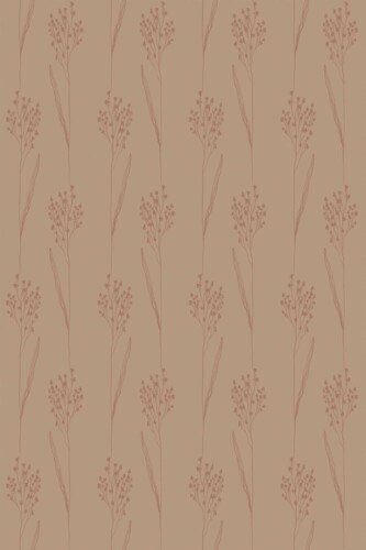 Fancy Walls Mocha Floral peel and stick wallpaper