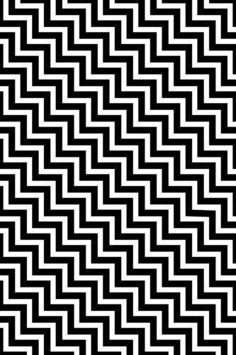 Black and white peel and stick Chevron wallpaper from Fancy Walls