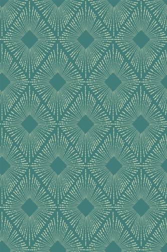 Pattern repeat of Modern rhombus removable wallpaper design