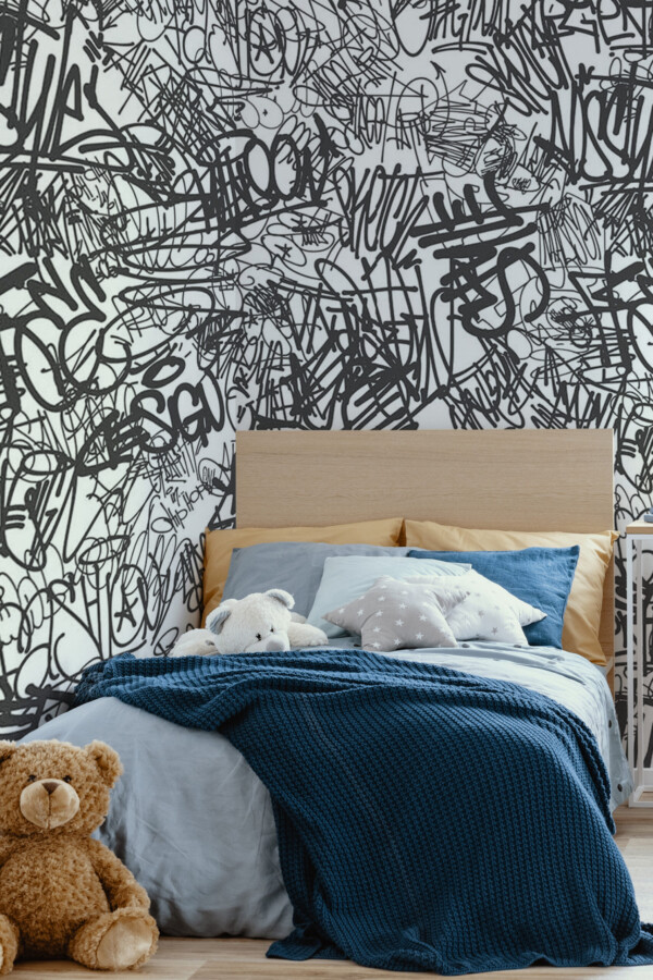 Urban Graffiti design by Fancy Walls wall mural peel and stick