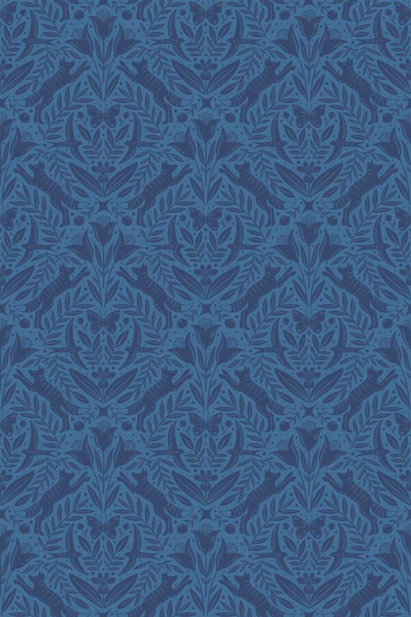 Moody office self-adhesive wallpaper by Fancy Walls
