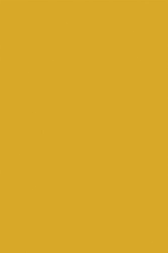 Bold mustard peel and stick wallpaper by Fancy Walls for a cozy modern feel