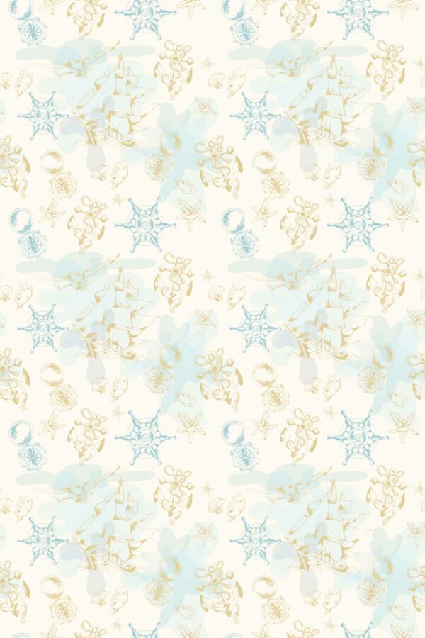 Fancy Walls Nautical Calm self-adhesive wallpaper