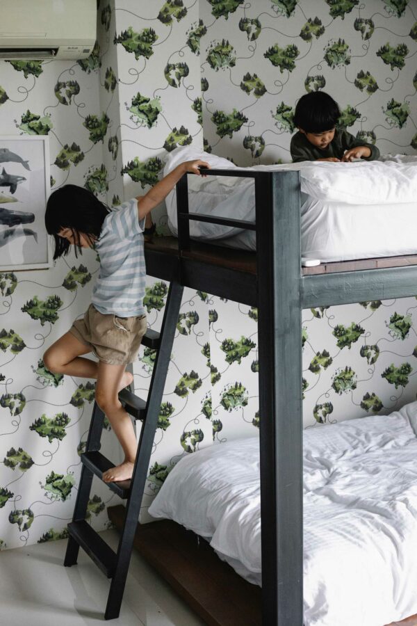 Timber Atlas Elegance removable wallpaper from Fancy Walls