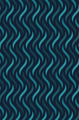 Pattern repeat of Navy blue water illusion removable wallpaper design