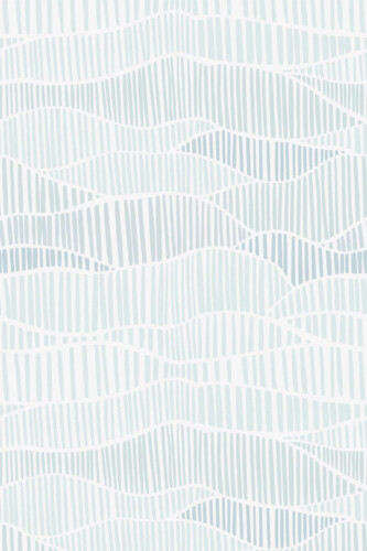 Pattern repeat of Neutral blue line art removable wallpaper design