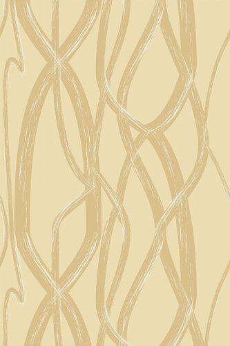 Pattern repeat of Neutral chain removable wallpaper design