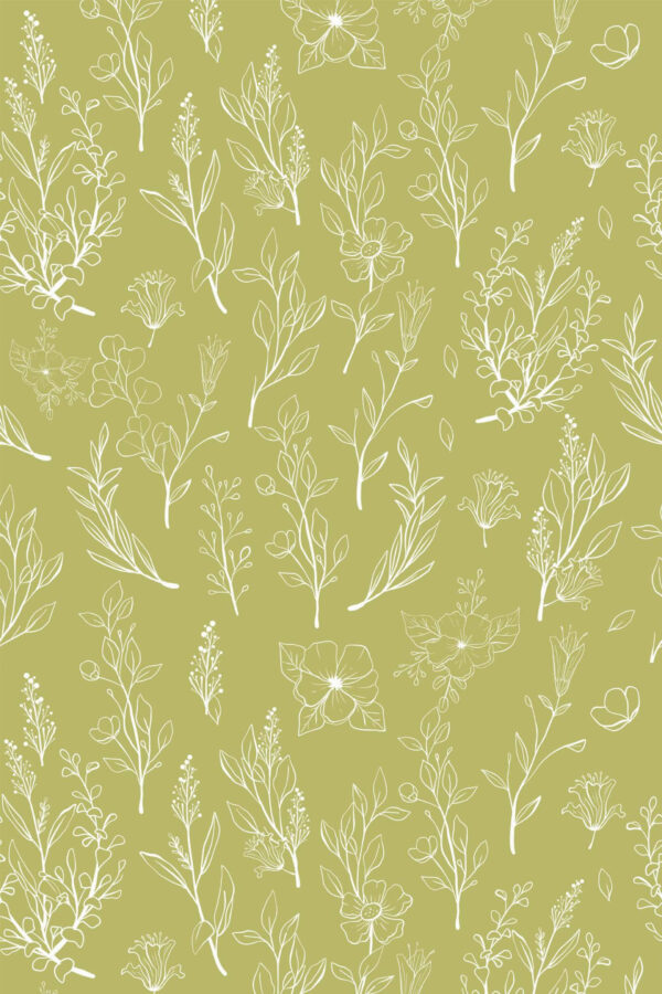 Pattern repeat of Neutral office removable wallpaper design