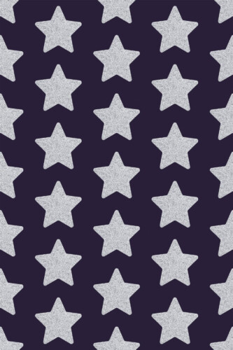 Pattern repeat of New Year star removable wallpaper design