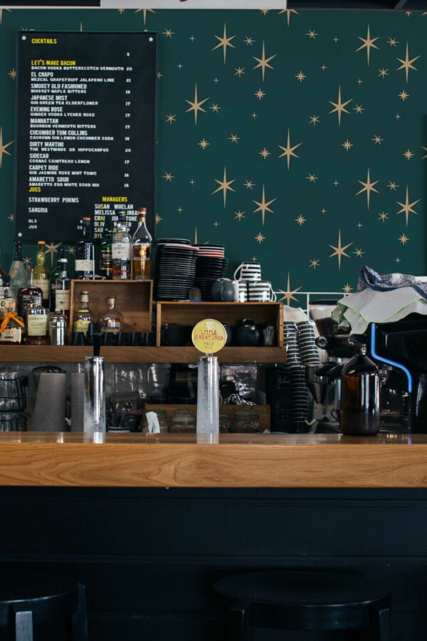 Traditional Celestial design: Lush Nocturnal Dreamscape by Fancy Walls