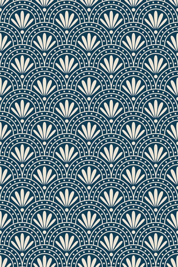Blue Elegant Wallpaper