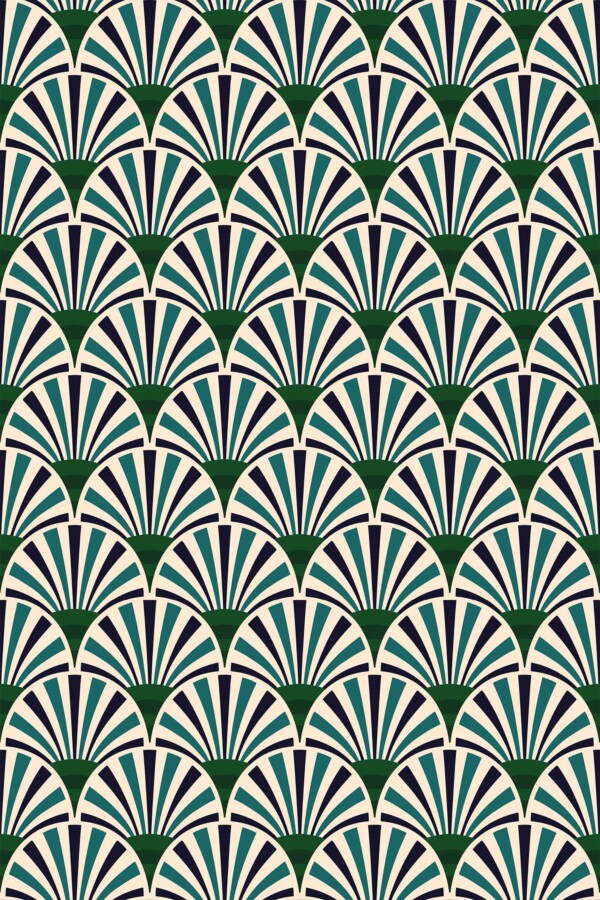 Emerald Echo Wallpaper