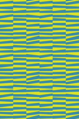 Traditional wallpaper in Chartreuse groovy stripes pattern by Fancy Walls