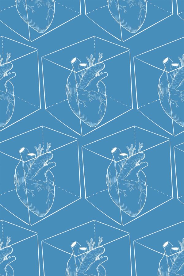 Traditional Heartfelt Wallpaper for Walls by Fancy Walls