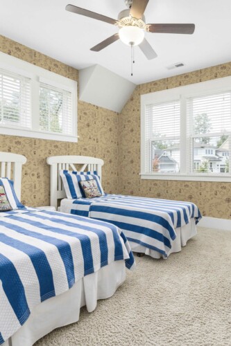 Nautical Charm Brown self-adhesive wallpaper by Fancy Walls