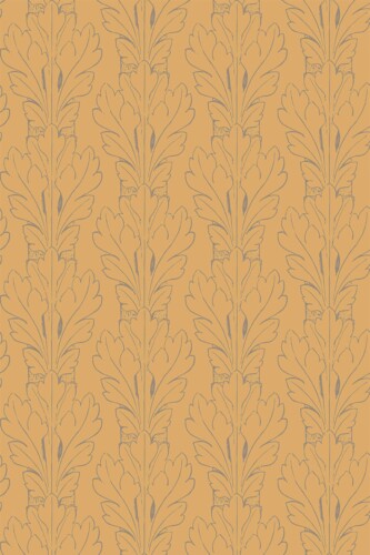 Fancy Walls unpasted wallpaper with vibrant orange botanical elegance.
