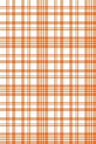 Pattern repeat of Orange plaid removable wallpaper design