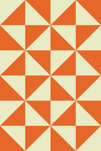 Fancy Walls Orange and Yellow Triangles traditional wallpaper