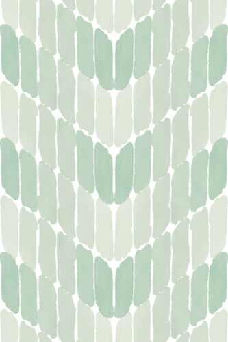 Fancy Walls Paintstrokes in Green Simple self-adhesive wallpaper