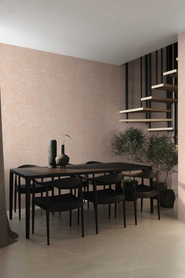 Fancy Walls removable wallpaper subtle pastel marble stone look