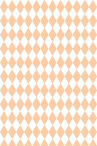 Removable Petite Peach Check Wallpaper from Fancy Walls