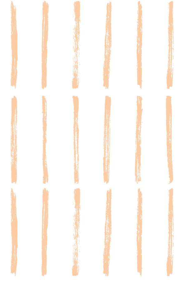 Minimalist Peach Brush Stroke Bliss Wallpaper for Walls by Fancy Walls